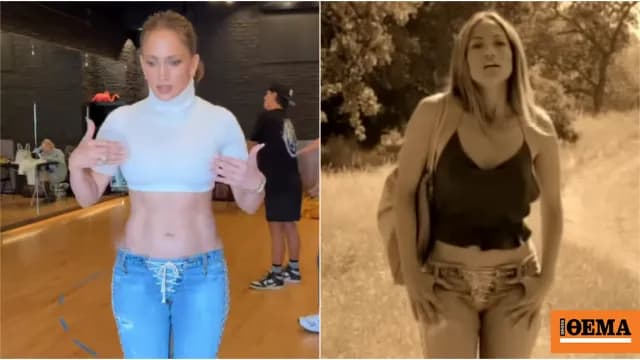 Η Τζένιφερ Λόπεζ φόρεσε ξανά το τζιν του «Ain t It Funny»
