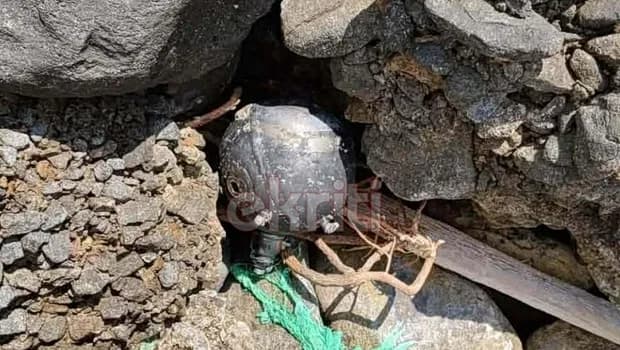 Ναυτική νάρκη εντοπίστηκε στην Κρήτη από ψαράδες