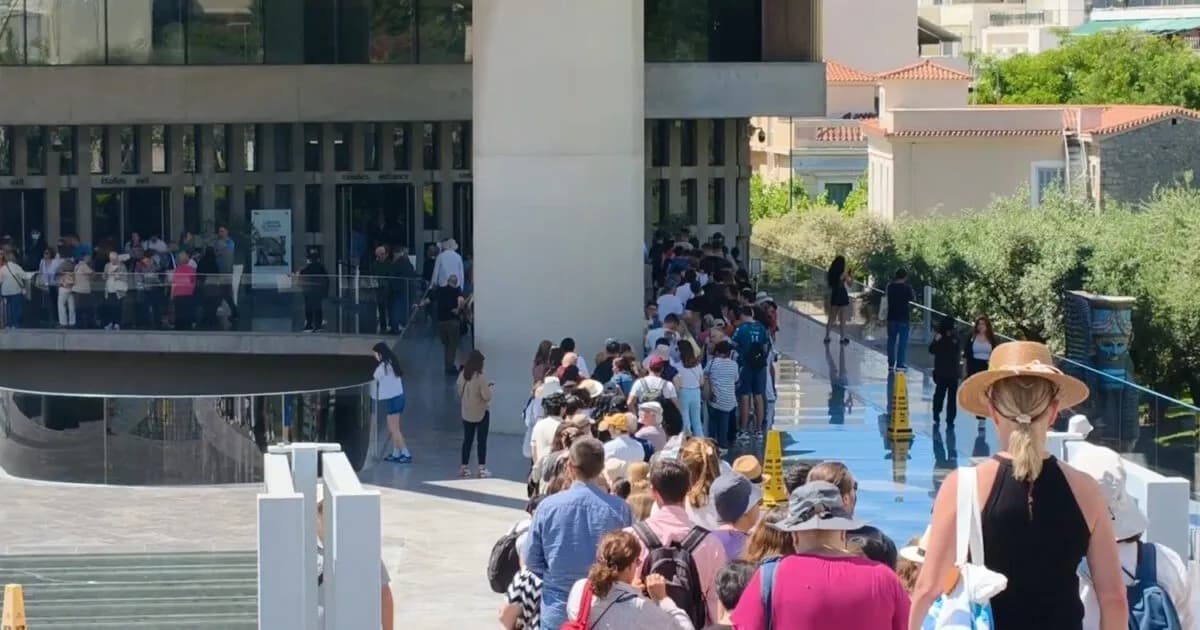 Η Διεθνής Ημέρα Μουσείων γεμίζει ουρές στο Μουσείο Ακρόπολης