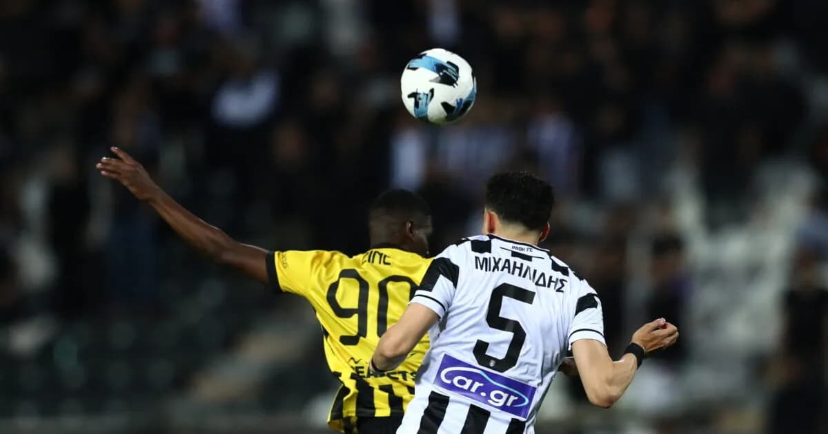 ΠΑΟΚ – ΑΕΚ 1-1: Ο Μύθου έσωσε τους «ασπρόμαυρους»