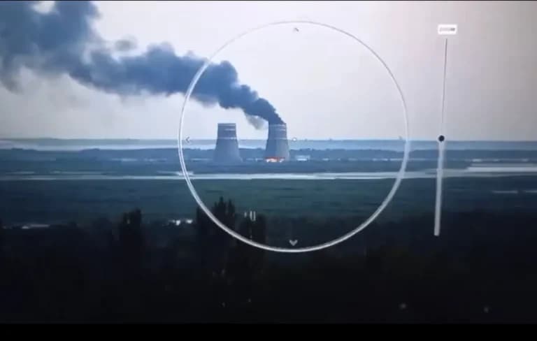 Drone έπληξε τον πυρηνικό σταθμό Ζαπορίζια