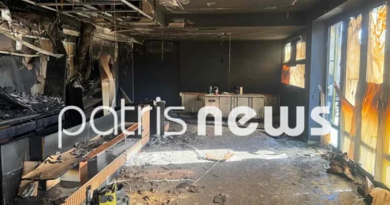 Σύλληψη πέντε Ρομά για εμπρησμό μαγαζιού στη Γαστούνη