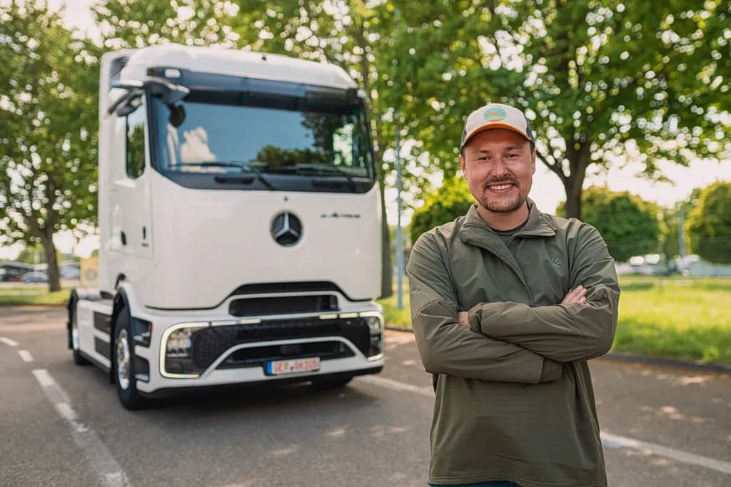 Ο γύρος του κόσμου με ηλεκτρικό φορτηγό Mercedes eActros 600