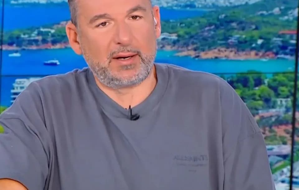 Ο Λιάγκας έχασε την ψυχραιμία του on air για την κάμερα