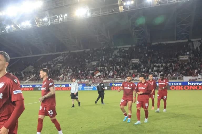 Η ΑΕΛ Λάρισας υποβιβάστηκε στη Super League 2 παρά τη νίκη
