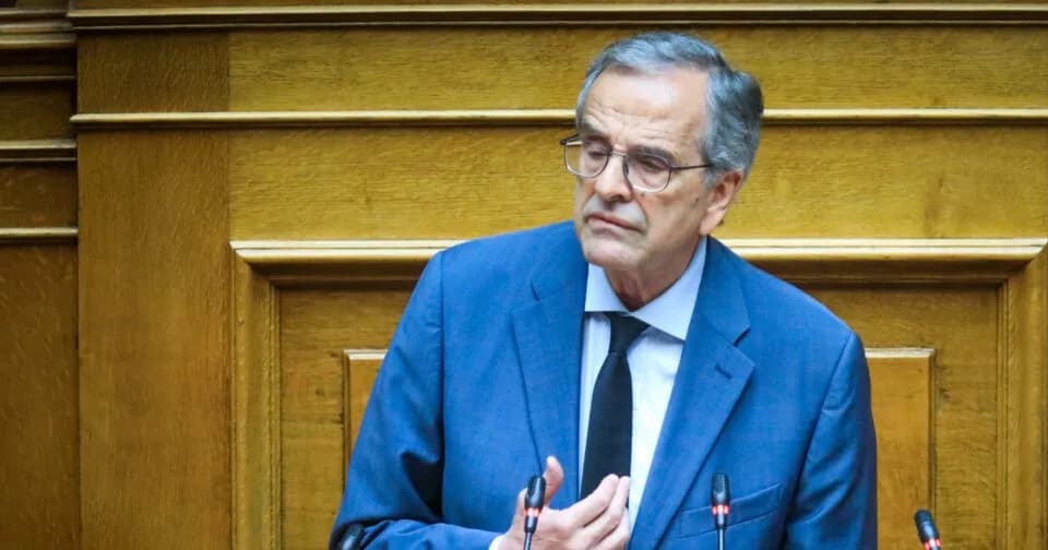 Ο Σαμαράς επιτίθεται σε Μητσοτάκη για υποκλοπές και Τουρκία