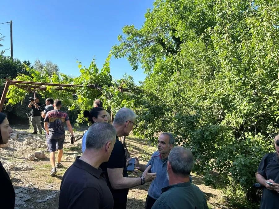 Ο Τουρνάς στη Βόρεια Εύβοια: Αυτοψία μετά τους σεισμούς