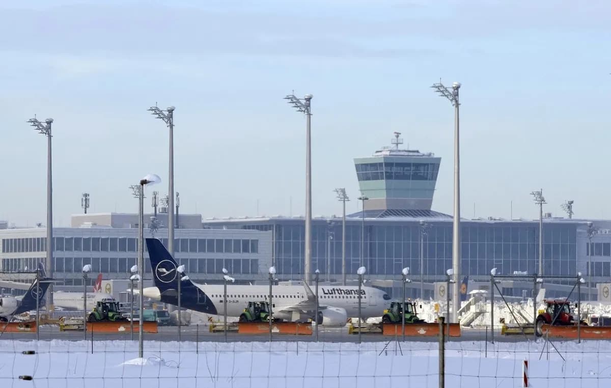 Αναστολή πτήσεων στο αεροδρόμιο Μονάχου λόγω καπνού