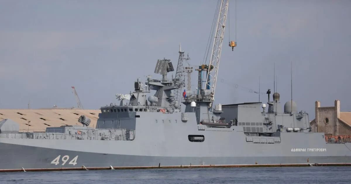 Η ρωσική φρεγάτα Admiral Grigorovich άνοιξε πυρ στη Μάγχη