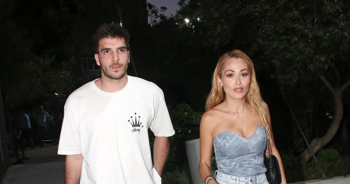 Η Ελένη Βουλγαράκη και ο Φώτης Ιωαννίδης στο Grand Prix