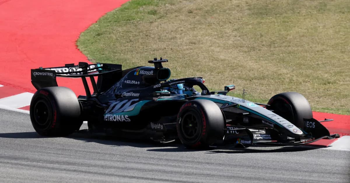 Ο Ράσελ στην pole position στη Βαρκελώνη