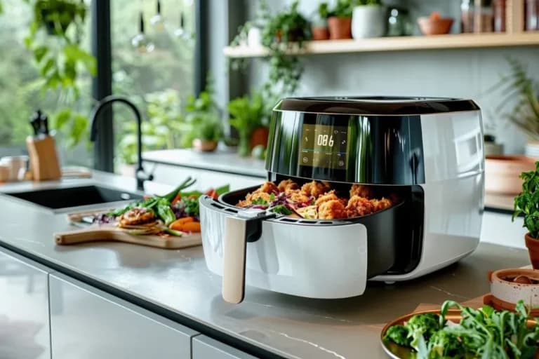 Καθαρισμός air fryer με ταμπλέτα πλυντηρίου πιάτων