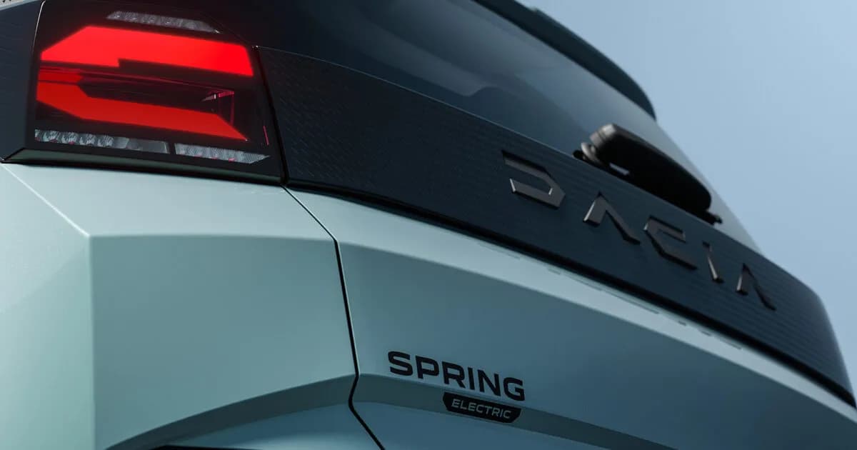Το νέο Dacia Spring αποκαλύπτεται στο Παρίσι τον Οκτώβριο