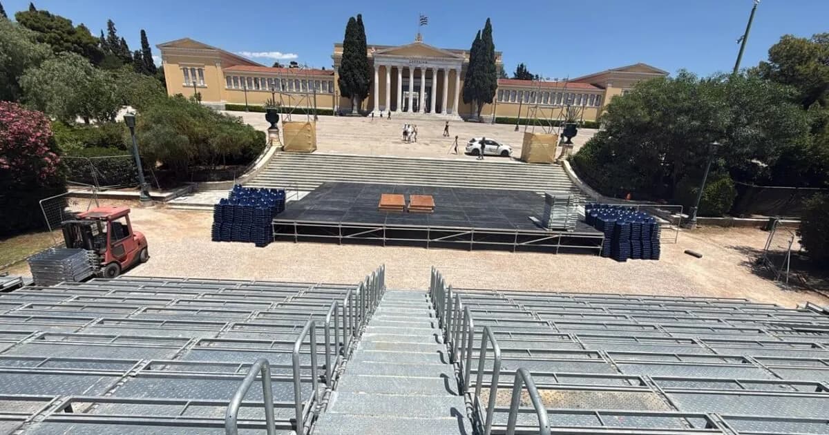 Το αμφιθέατρο του Ζαππείου ξηλώνεται χωρίς έγκριση