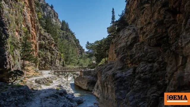 Εκκένωση φαραγγιού Σαμαριάς: 566 άτομα βγαίνουν μετά σεισμό