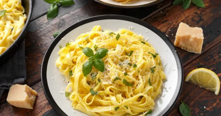 Spaghetti al Limone: Η ιταλική συνταγή με κρέμα λεμονιού