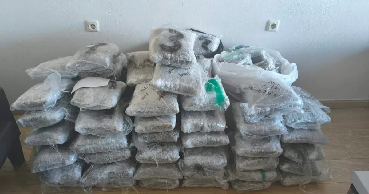 Σύλληψη γυναίκας στην Ηγουμενίτσα με 96 κιλά κάνναβης