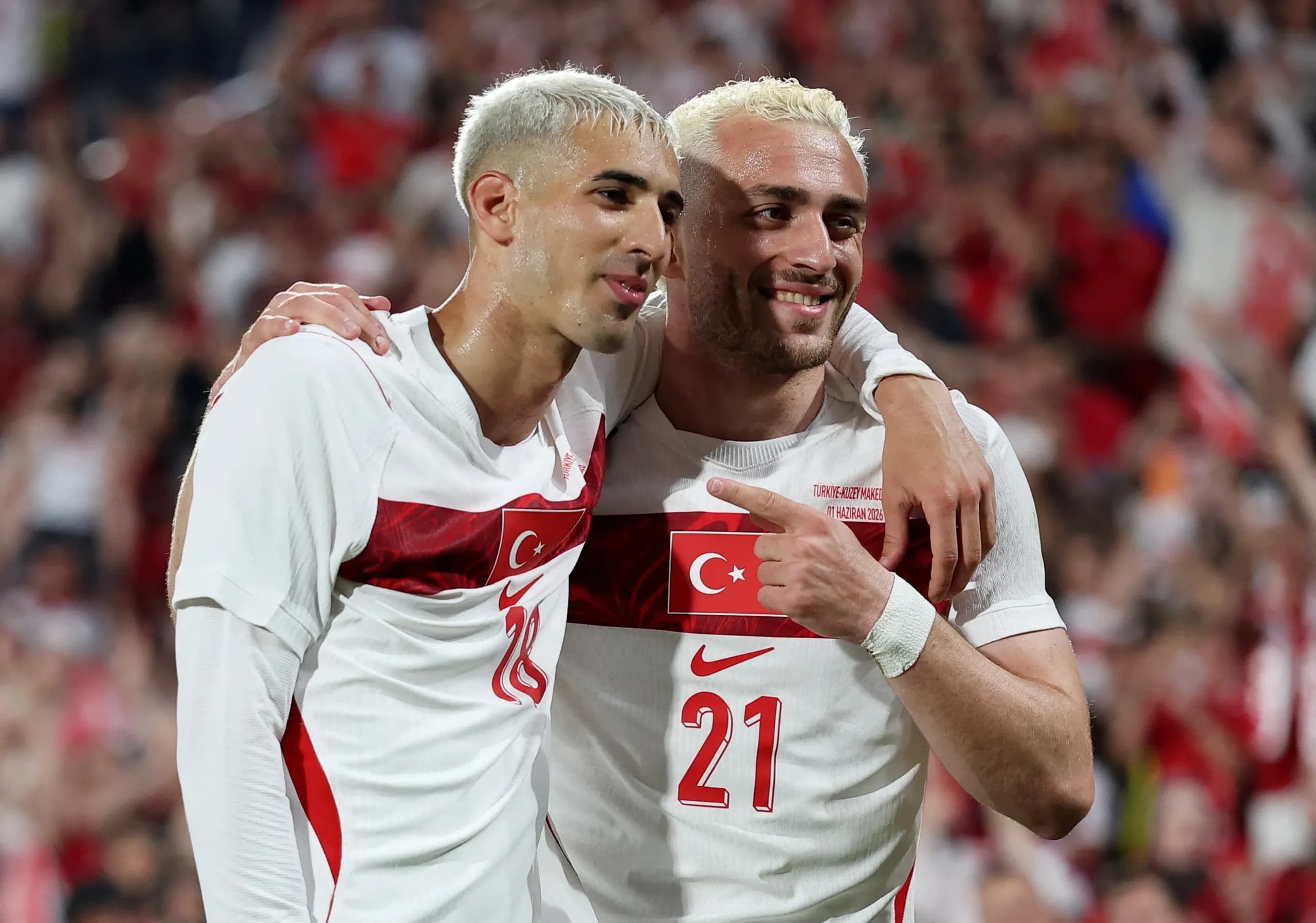 Η Τουρκία διαλύει 4-0 τη Βόρεια Μακεδονία