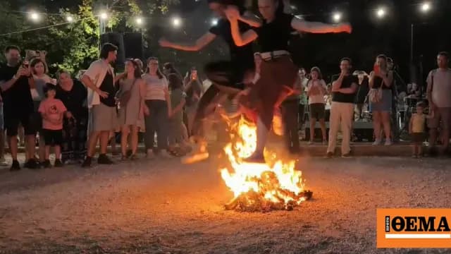 Ο Κλήδονας αναβίωσε στους Αμπελοκήπους για 10η χρονιά