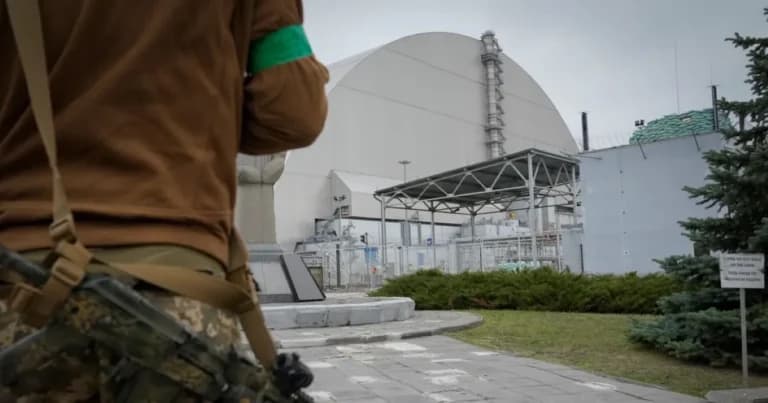 Ρωσικό drone χτύπησε πυρηνική εγκατάσταση στο Τσέρνομπιλ
