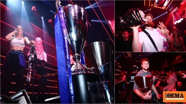 Ο Ολυμπιακός γιόρτασε το 16ο πρωτάθλημα στα μπουζούκια