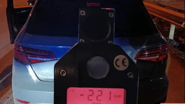 Καταδίκη για κόντρα στην ΠΑΘΕ με 221 χλμ/ώρα