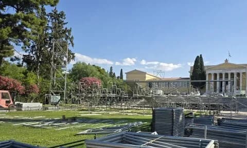 Το νέο αμφιθέατρο του Ζαππείου κατεδαφίζεται εκτάκτως