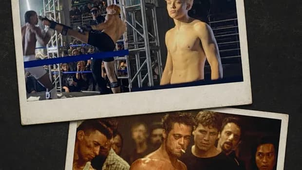 Ο Νοξ Τζολί-Πιτ στο ρινγκ Muay Thai λίγες ώρες μετά την αποφοίτησή του