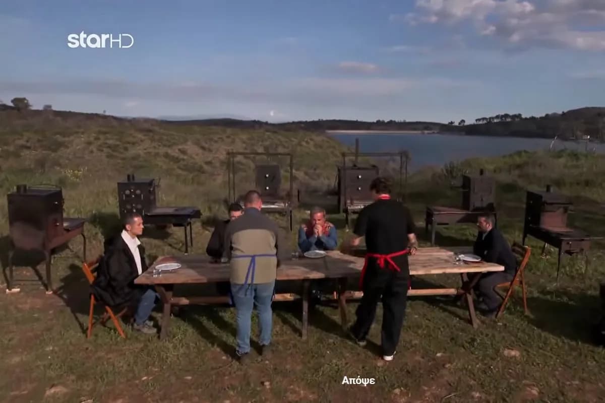 Η κόκκινη μπριγάδα κερδίζει το MasterChef στη λίμνη Μαραθώνα
