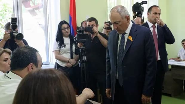Ο Πασινιάν νικητής στις εκλογές της Αρμενίας