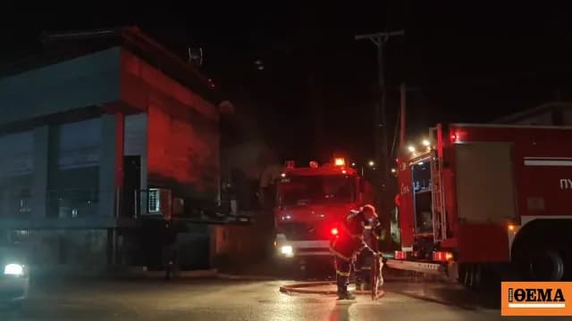 Φωτιά στον Ασπρόπυργο διέκοψε τον Προαστιακό