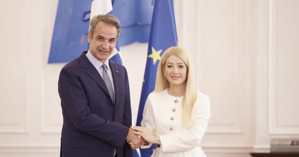 Ο Μητσοτάκης στη Δημητρίου: Συντονισμός για το Κυπριακό