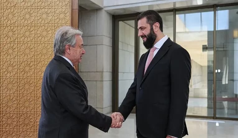 Ο Γκουτέρες στη Συρία: Έκκληση για εθνική κυριαρχία
