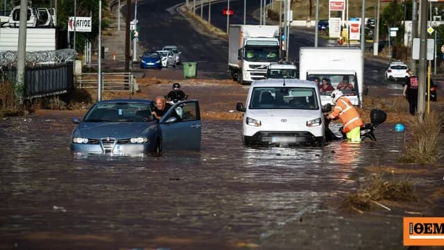 Η κακοκαιρία «έπνιξε» την Αττική με πλημμύρες και ζημιές