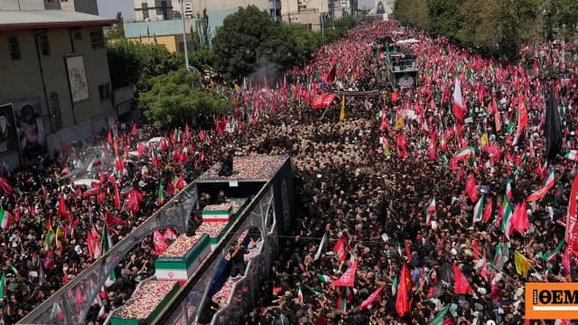 Η σορός του Χαμενεΐ φεύγει για το Ιράκ από την Κομ