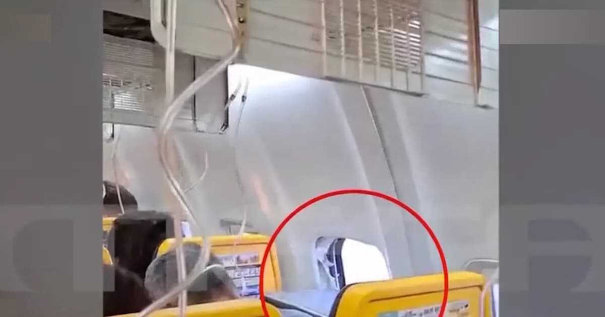Η σύζυγος περιγράφει τον τρόμο σε πτήση της Ryanair