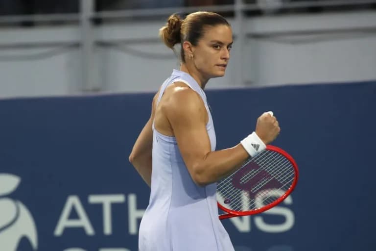 Η Σάκκαρη προκρίθηκε στα ημιτελικά του Athens Open