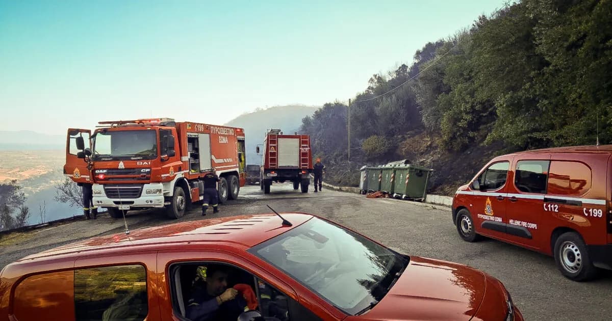 Η Αττική και η Εύβοια σε ακραίο κίνδυνο πυρκαγιάς αύριο