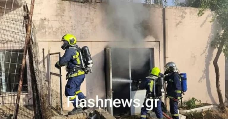 Έκρηξη σε εργαστήριο σκαφών στα Χανιά Σοβαρός τραυματισμός