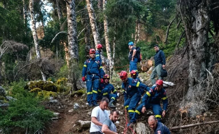 Η δραματική διάσωση Γάλλου περιπατητή στα Τζουμέρκα
