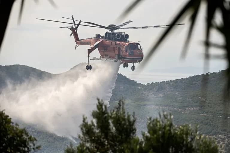Φυλάκιση 3 ετών στον 70χρονο για τη φωτιά στο Καλοχώρι