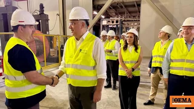 Ο Θεοδωρικάκος επισκέφθηκε το εργοστάσιο της Fulgor