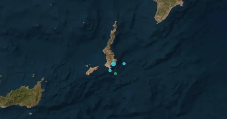 Ισχυρός σεισμός 3,8 Ρίχτερ ταρακούνησε την Κάρπαθο