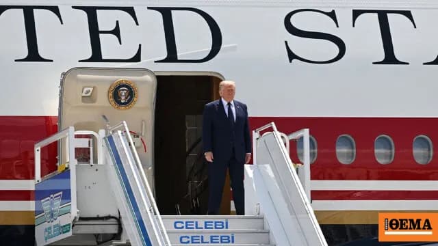Ο Τραμπ κλητεύει 4 δημοσιογράφους για το Air Force One