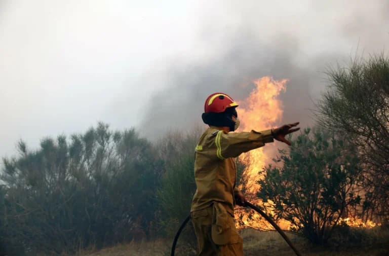 Πολύ Υψηλός Κίνδυνος Πυρκαγιάς Αύριο σε Θεσσαλονίκη-Κιλκίς