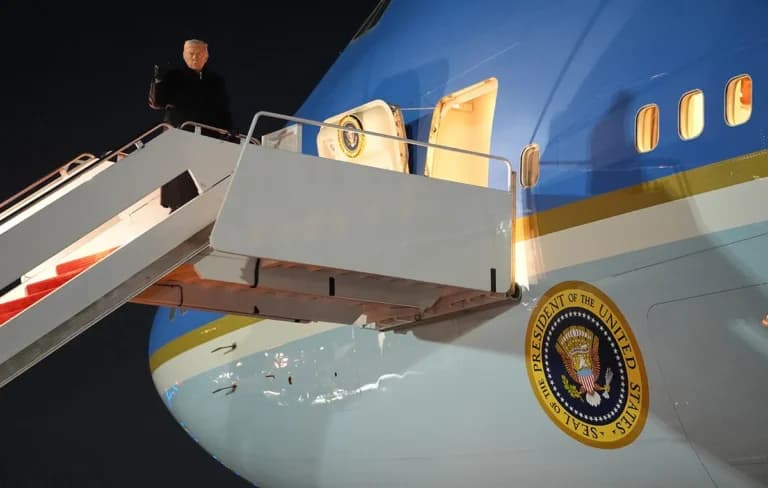 Το γεύμα του Τραμπ στο Air Force One γίνεται viral