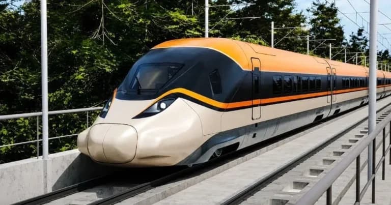 Η Ινδία ανοίγει το πρώτο τμήμα του υπερταχέος τρένου