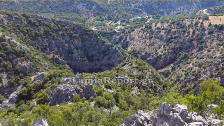 Οι πεζοπόροι διασώθηκαν στο φαράγγι Σιπρένι στην Ηλεία