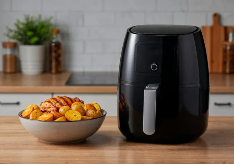 Ο απλός τρόπος καθαρισμού του air fryer με 2 υλικά