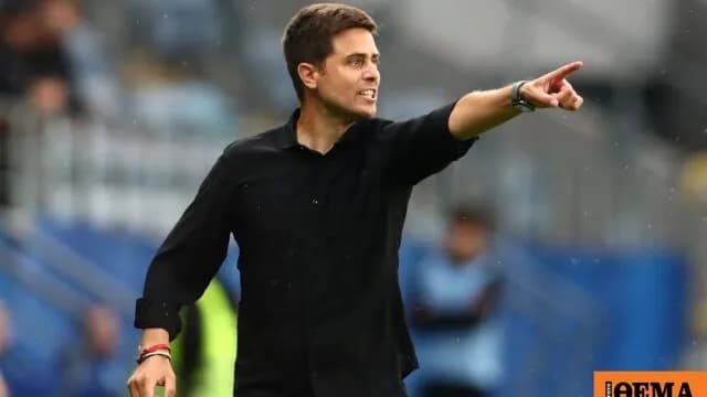 Ο Λίσι πανηγύρισε τη νίκη του ΠΑΟΚ επί της Ντιναμό Κιέβου